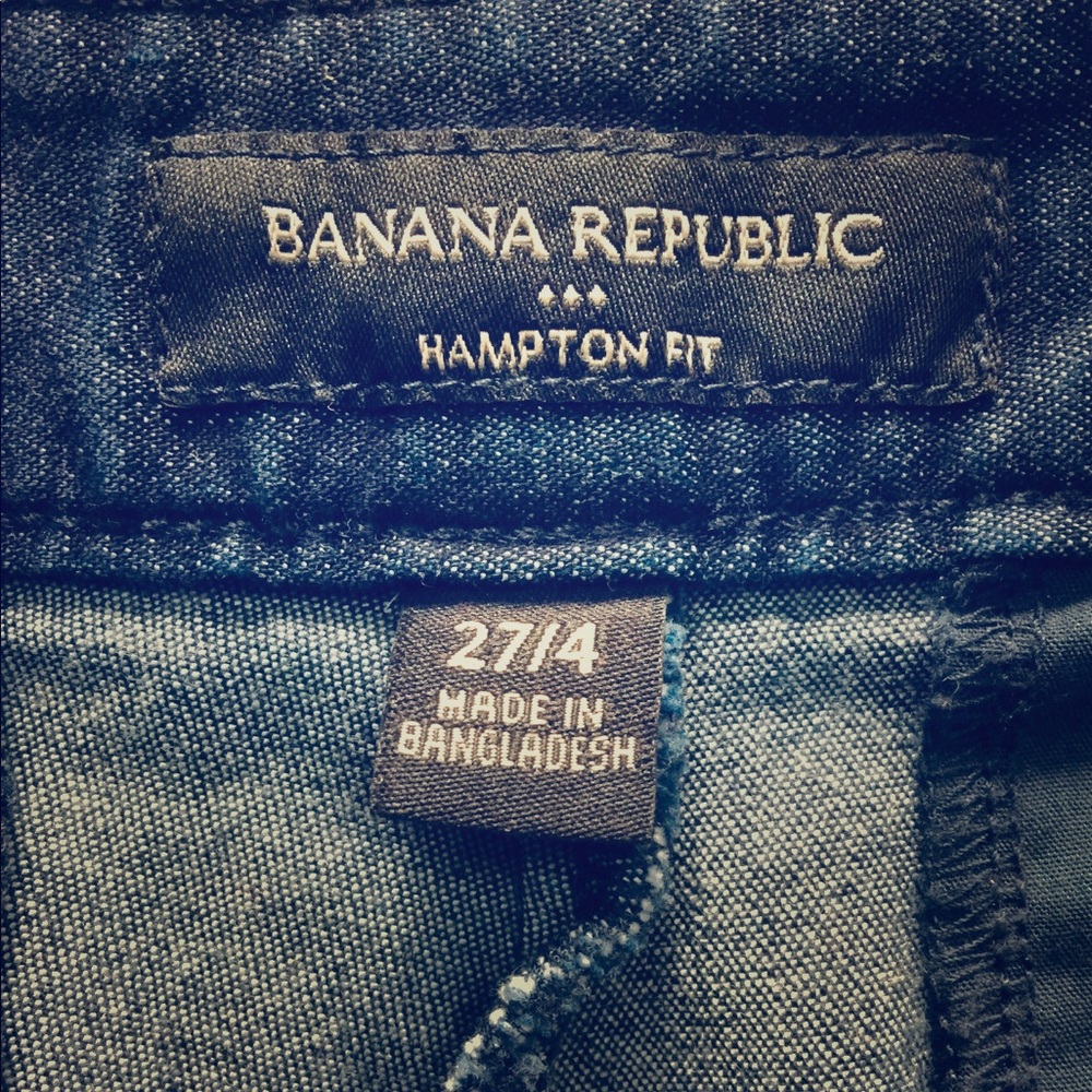 Banana Republic denim chambray shorts!